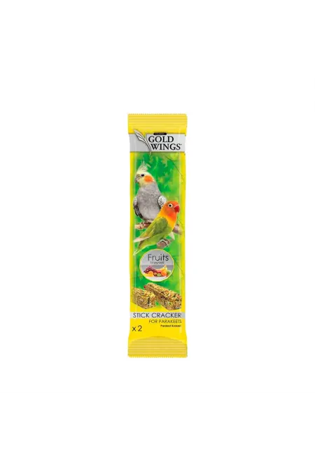 Gold Wings Meyveli Parakeet Krakeri (2'li) Gold Wings Meyveli Parakeet Krakeri (2'li)
